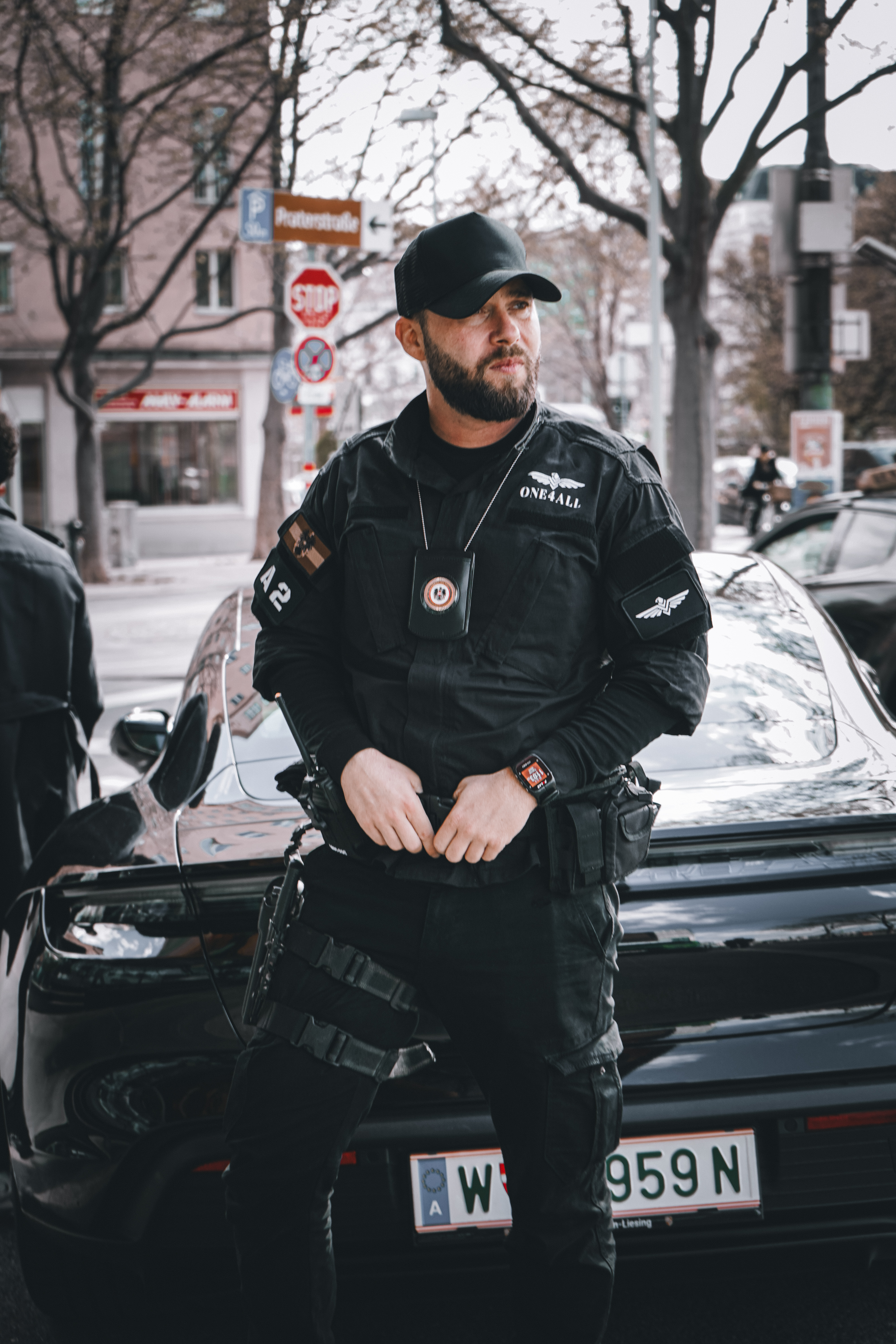 Security-Team sorgt für Sicherheit in der Seestadt Aspern in Wien